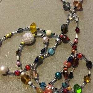JEWELRY SALE HandCrafted Bead Soup Long Necklace